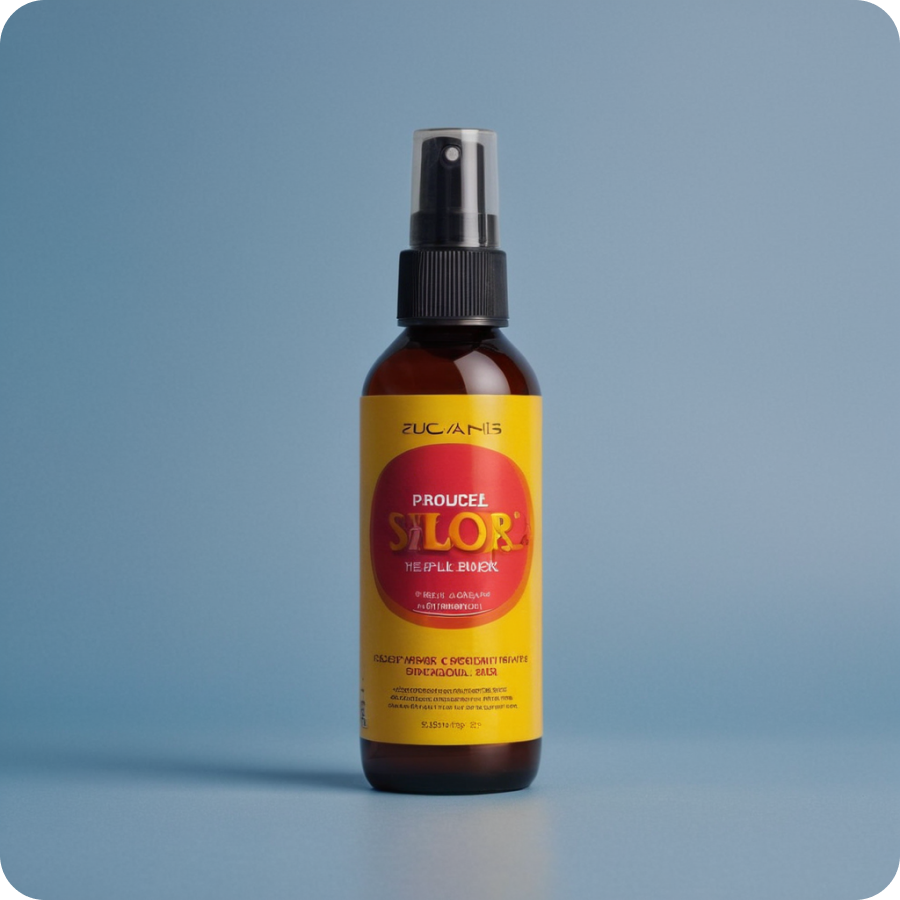 A Professional Image Of Liquid Bottle Generated By Ai Product Placement Tool